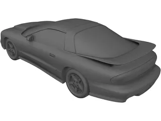 Pontiac Firebird (1996) 3D Model