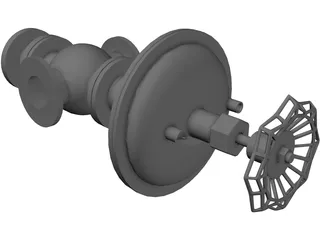 Valve Condensation 3D Model