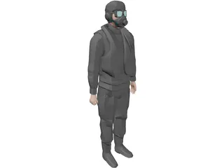 Pilot 3D Model