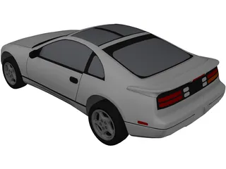 Nissan 300ZX (1993) 3D Model