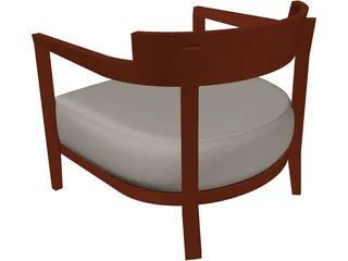 Chair Living Room 3D Model