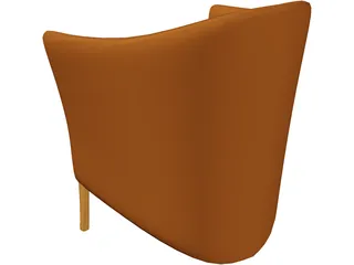 Chair Comfortable 3D Model