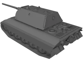 E-100  3D Model