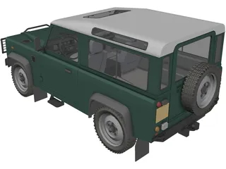 Land Rover Defender 90 3D Model