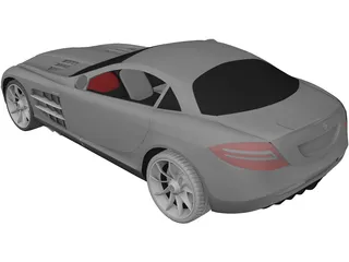 Mercedes-Benz SLR McLaren 3D Model