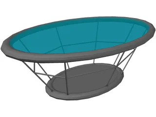 Salon Sehpa 3D Model