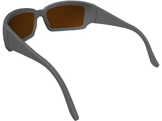 Sunglasses Plastic 3D Model