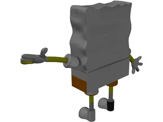 Sponge Bob 3D Model