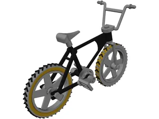 Kids Bike 3D Model