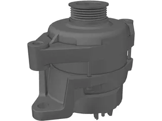 Alternator 3D Model