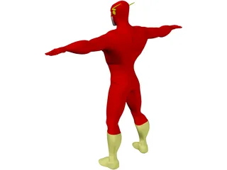 Flash [Justice League] 3D Model