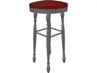 Stool 3D Model