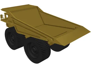 Mining Truck 3D Model