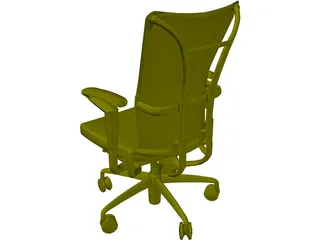 Allsteel Chair 1 3D Model