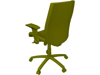 Allsteel Chair 2 3D Model