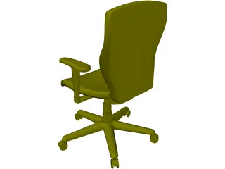 Allsteel Chair 3 3D Model