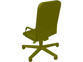 Allsteel Chair 4 3D Model