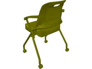 Allsteel Chair 5 3D Model