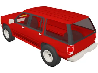 Ford Explorer (1993) 3D Model