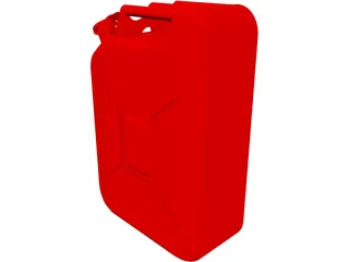 Jerrycan 3D Model