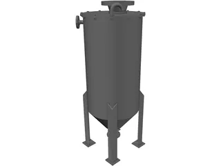 Fluid Tank 3D Model