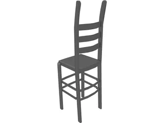 Bar Stool 3D Model