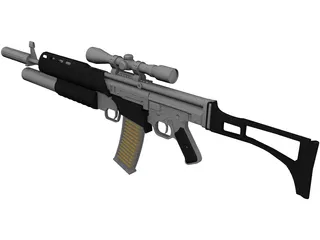 Stg44 Modified 3D Model