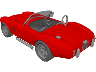 Ford Shelby Cobra 3D Model