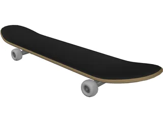 Skateboard 3D Model