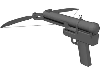 Crossbow Pistol 3D Model