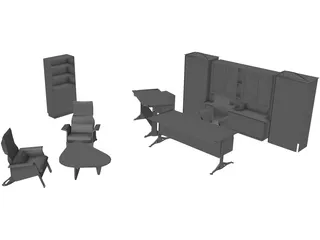 Room Interior 3D Model