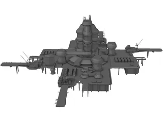 SF Base 3D Model