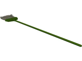 Sweep Broom 3D Model