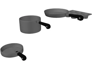 Cook Ware 3D Model