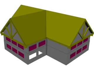 Retail Building 3D Model