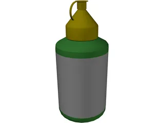 Paint Pot 3D Model