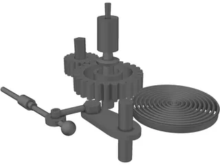 Cogs and Gears 3D Model - 3D CAD Browser