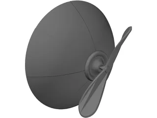 Beanie Copter 3D Model