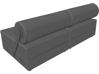 Todo Modo Sofa 3D Model