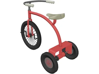 Tricycle 3D Model