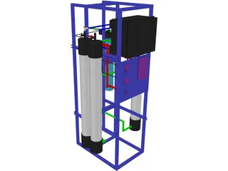 Reverse Osmosis Machine (FDA Approved) 3D Model