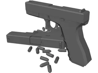 Glock 3D Model