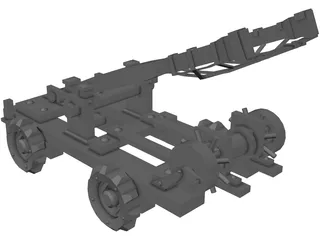 Catapult 3D Model