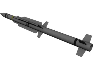 RIM-67 SM-2 Standard Missile 3D Model