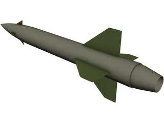 AGM-12 Bullpup Missile 3D Model