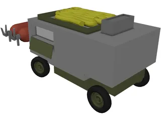 USAF Dash 60 (Power Unit) 3D Model