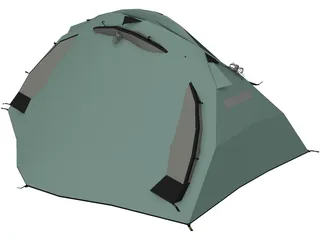Tent (Small For Travelling And Outdoors) 3D Model