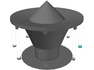 Carrousel 3D Model