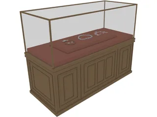 Museum Glassbox  3D Model