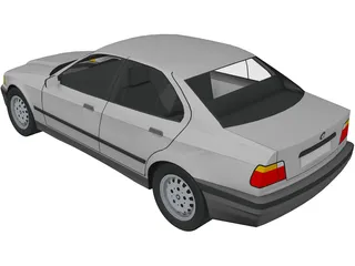 BMW 325 (1996) 3D Model